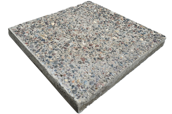 24" SQUARE GRAY AGGREGATE
