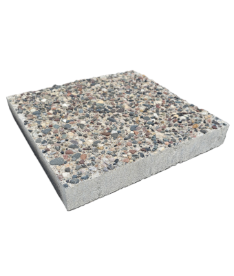 12" SQUARE GRAY AGGREGATE