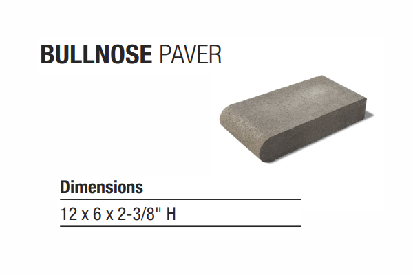 BULLNOSE 6X12 MOCHA EA