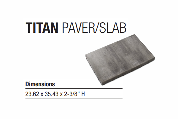 TITAN SLAB 6CM 24X36 SAHARA FM