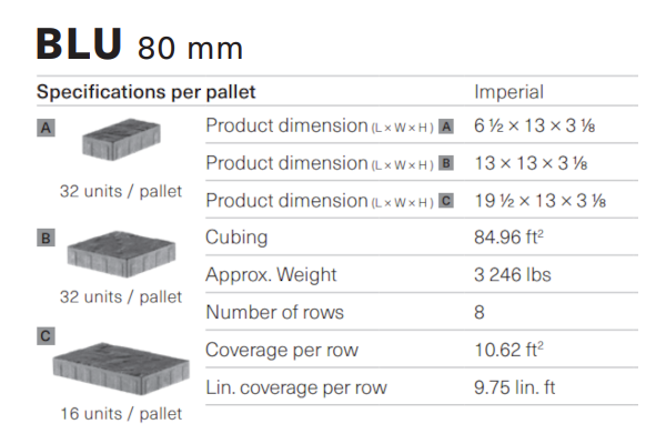 BLU 80 HD2 SLATE CHAMPLAIN GREY