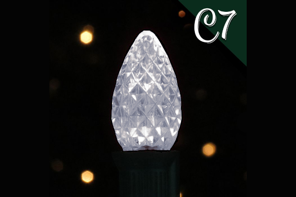 LED C7 SMD 25PK COOL WHITE