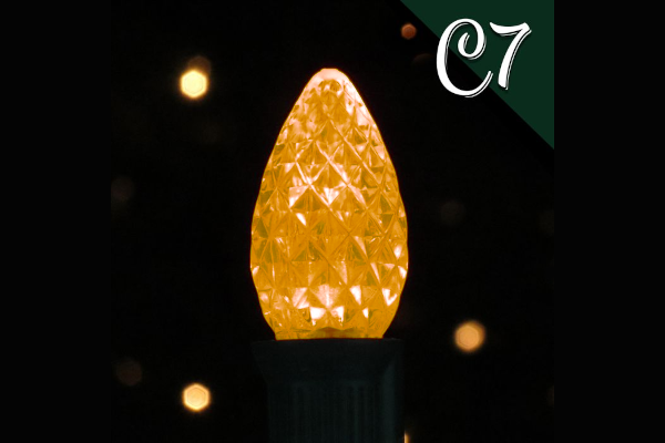 LED C7 SMD 25PK YELLOW