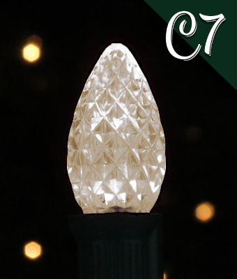 LED C7 PC 50PK WARM WHITE