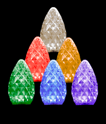 LED C7 SMD 25PK&nbsp;&nbsp;MULTI