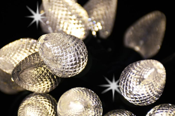 GAB LED C7 25L WARM WHITE SPARKLE