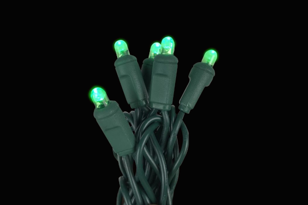 GAB LED 5MM CONVEX 70L GRC - GREEN