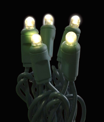GAB LED 5MM CONVEX 70L GRC - WARM WHITE