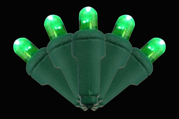 GAB LED 5MM CONVEX 70L GRC - GREEN