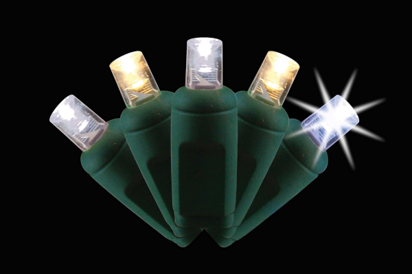 GAB LED 5MM ANGLED 70L GRC - CHAMPAGNE SPARKLE