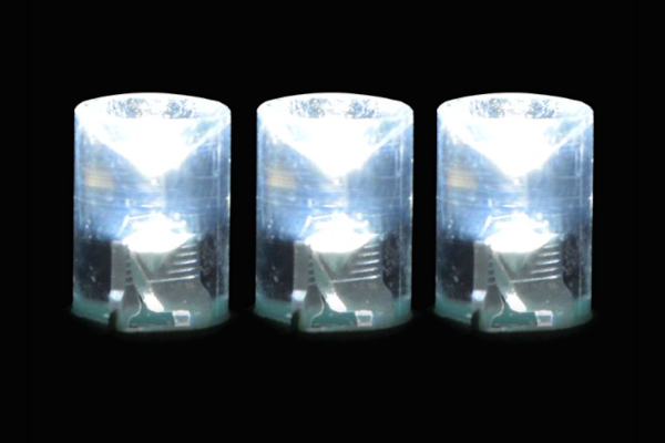 GAB LED 5MM ANGLED 70L GRC - COOL WHITE