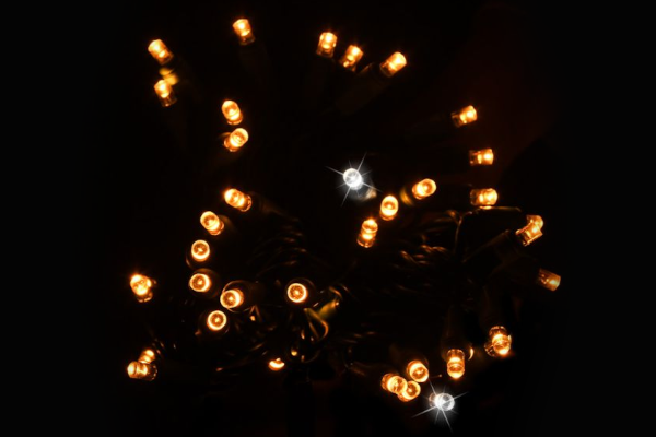 GAB LED 5MM ANGLED 70L GRC - CHAMPAGNE SPARKLE