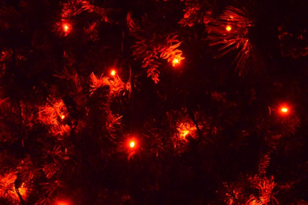GAB LED 5MM ANGLED 70L GRC - RED