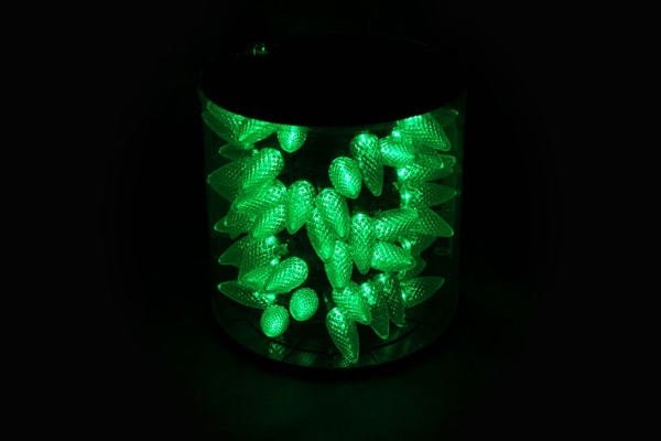 LED C9 75FT REEL 75L - GREEN