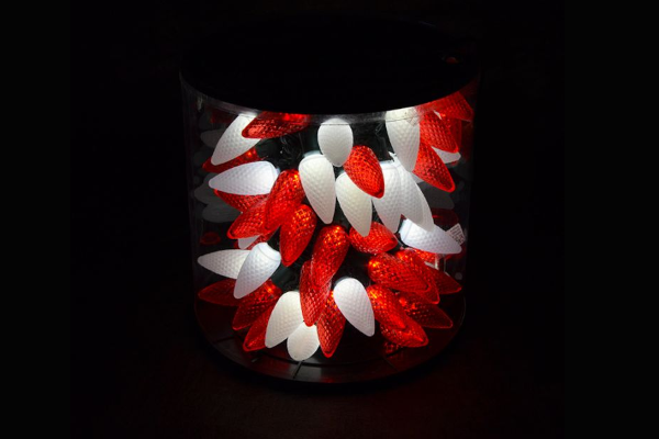 LED C9 75FT REEL 75L - CANDY CANE
