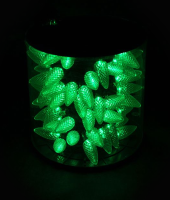 LED C9 75FT REEL 75L - GREEN
