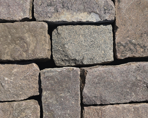 Reclaimed Granite Cobble