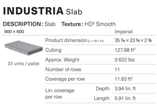 INDUSTRIA HD2 24X36 GREYED NICKEL