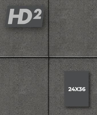 INDUSTRIA HD2 24X36 ONYX BLACK