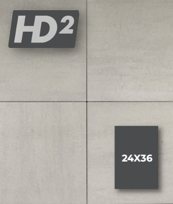 INDUSTRIA HD2 24X36 GREYED NICKEL
