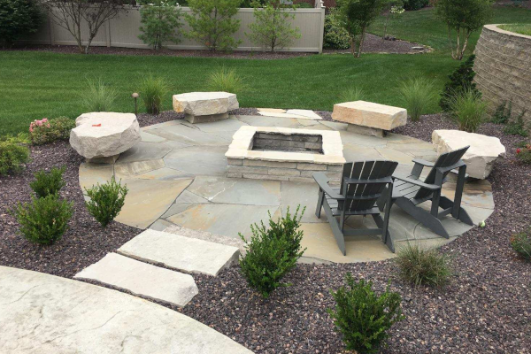 EDEN OUTCROPPING FOR BENCHES