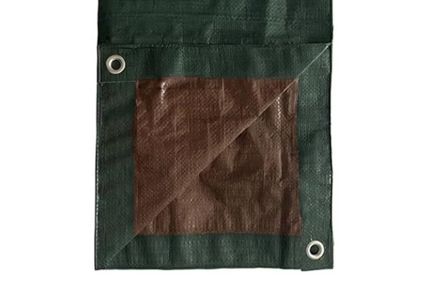 GREEN & BROWN TARP - 10�x20�