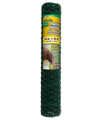 POULTRY NETTING 1" GREEN MESH - 24" x 25'