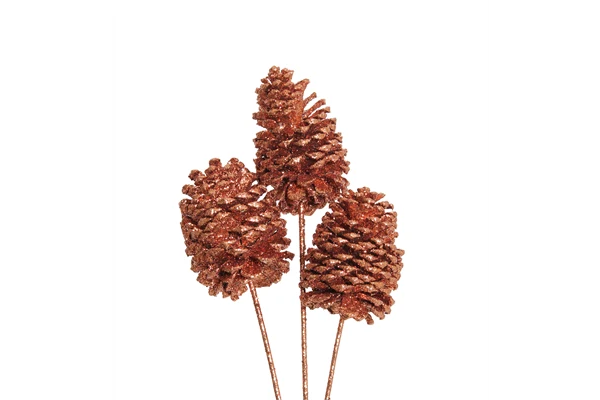 JEFFREY CONE STAKE COPPER GLITTER