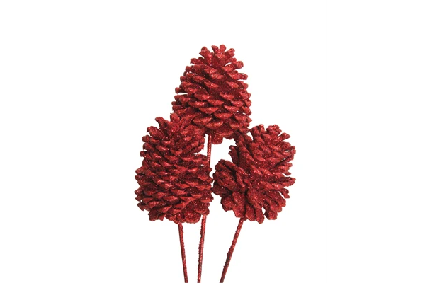 JEFFREY CONE STAKE RED GLITTER