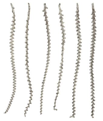 LADDER BRANCHES 40-48" FROSTED WHITE